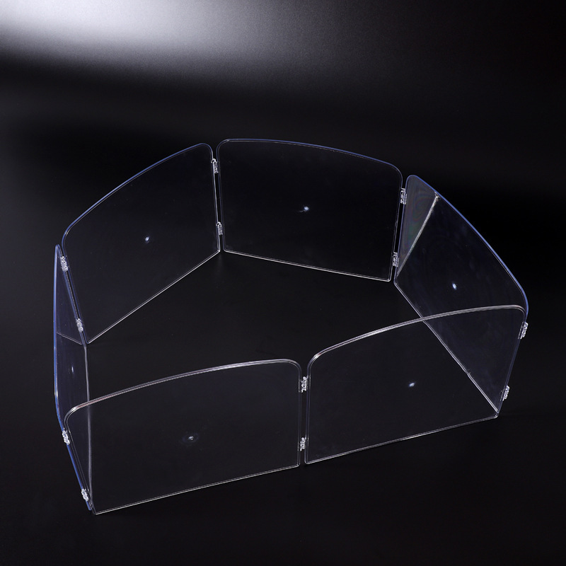Pet Boer valla hámster plástico transparente juguete de hámster ventilador portátil pequeño artefacto de ventilación portátil