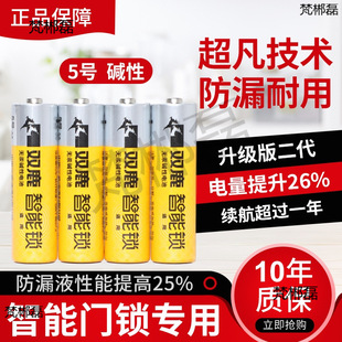 No. 5 Shuanglu Smart Lock Special Battery Digital Door Lock Password Fingerprint Lock Xiaomi Caddis Samsung Battery No. 7