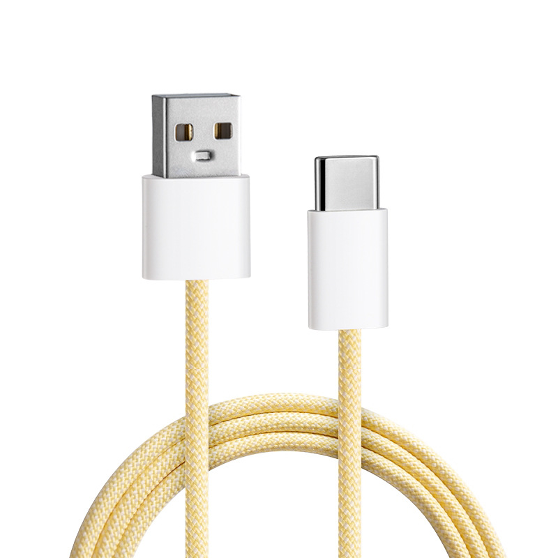 TypeC-tarjeta de papel amarillo