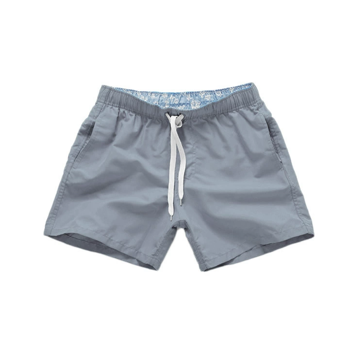 (Cross-border trading), beach solid trousers, shorts, polyester