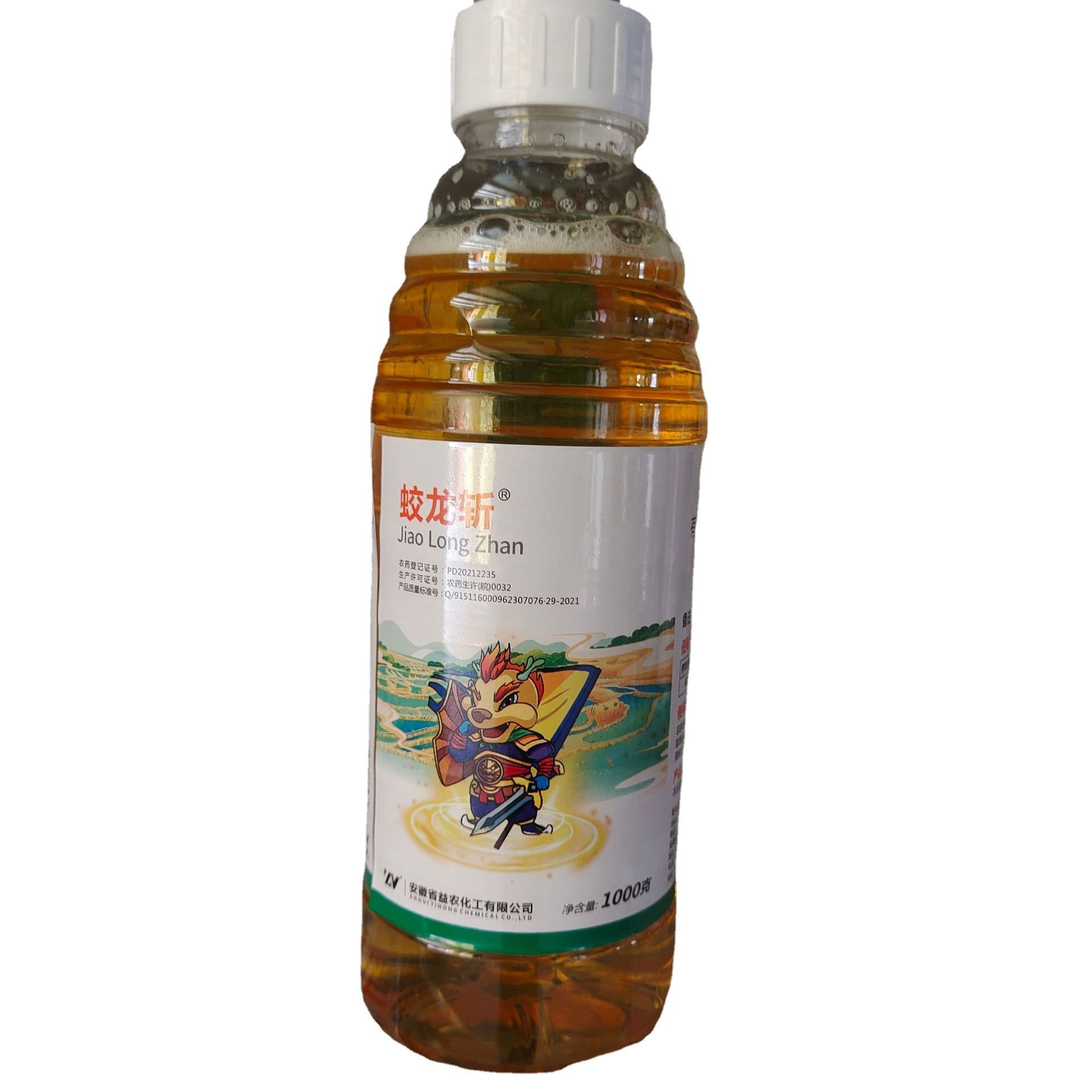11%蛟龙斩精草铵膦铵盐非耕地杂草除草剂1000g*12瓶