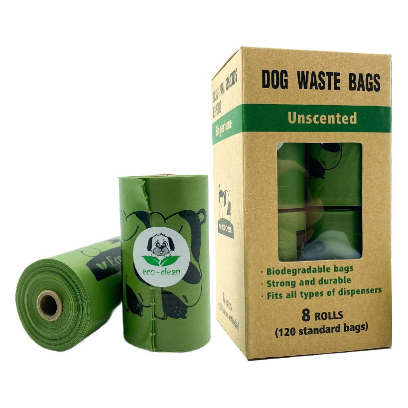 Разлагаемый мешок для мусора для домашних животных утолщенный мешок для туалета для собак портативный туалет пикап завод в наличии оптом