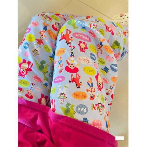 Walking pants! Cartoon bear spring and autumn pajamas, women's loose summer trousers, home casual pants