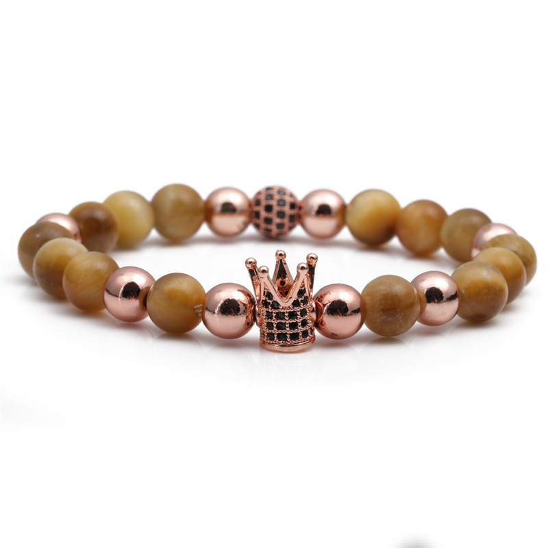 Oro Ojo de Tigre oro rosa