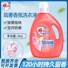 彫刻の高豪華な香りの香水の3kgの洗濯液のバラの香りの持続的な家庭用の香りを残して除菌して味を取り除いて卸売りを代行します。