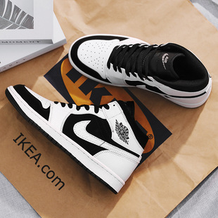 [Putian Factory] Aj Men's Shoes Dunk Green Apple Aj1 Mid-Top Reverse Panda Air Force One Sneakers Women's Shoes