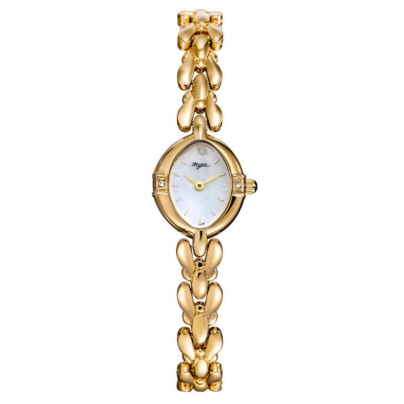 Gold shell mother-of-pearl plate