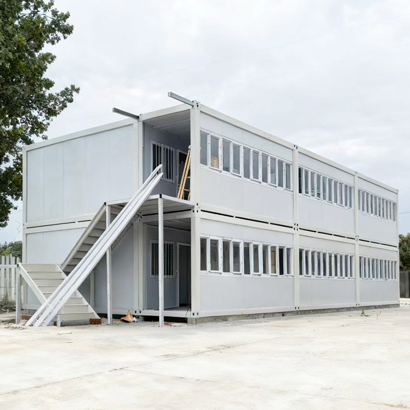 Casa móvil de contenedores sitio de construcción dormitorio caja de ensamblaje temporal oficina vivienda de contenedores casa de tablero móvil casa integrada