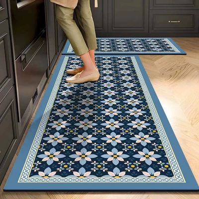Avtomobil döşəmə paspasları — Oil-Proof Floor Mats, Home Kitchen - rytc-53-technical-cloth-rubber-sole-40x-60cm-one-piece