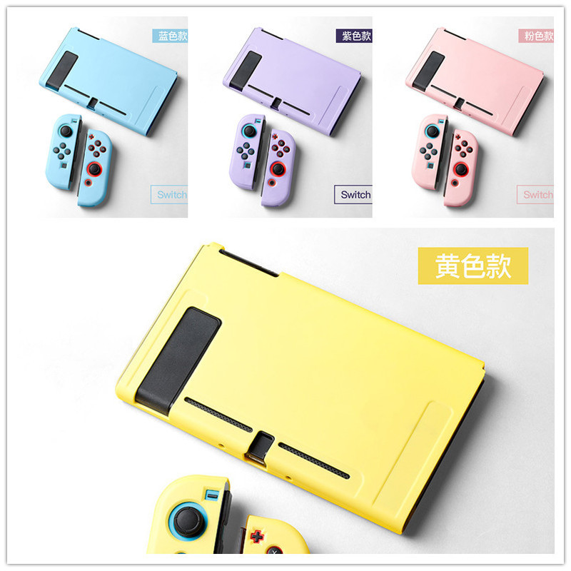 For Nintendo Switch Game Console Protective Case Split-Type OLED Frosted TPU Soft Case Material Protective Case