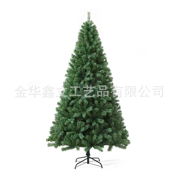 2.1m/1200T Encrypted Green PVC Christmas Tree