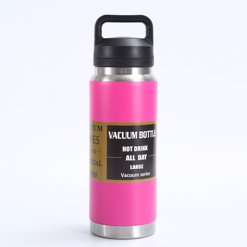 Venta caliente transfronteriza Taza de aislamiento de acero inoxidable 304 Hervidor deportivo de vacío portátil Olla de montañismo portátil al aire libre de gran capacidad