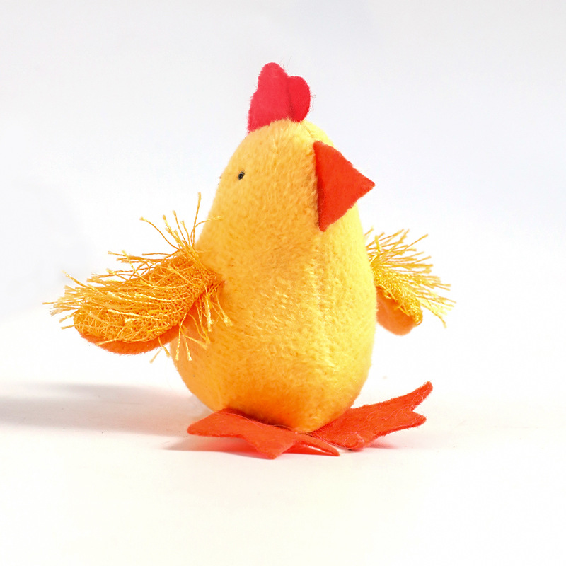 Mascota gato juguete molar resistente a la mordedura tarjeta colgante pipitao simulación electrónica sonido pollo rana Bola de juguete suministros