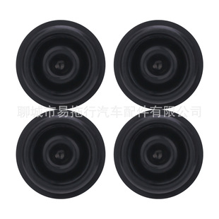 Manufacturer Wholesale Trailer Dust Cover Rubber Plug Hub Cover Rubber Plug Black T-Shaped Waterproof and Dustproof Rubber Plug Accessories