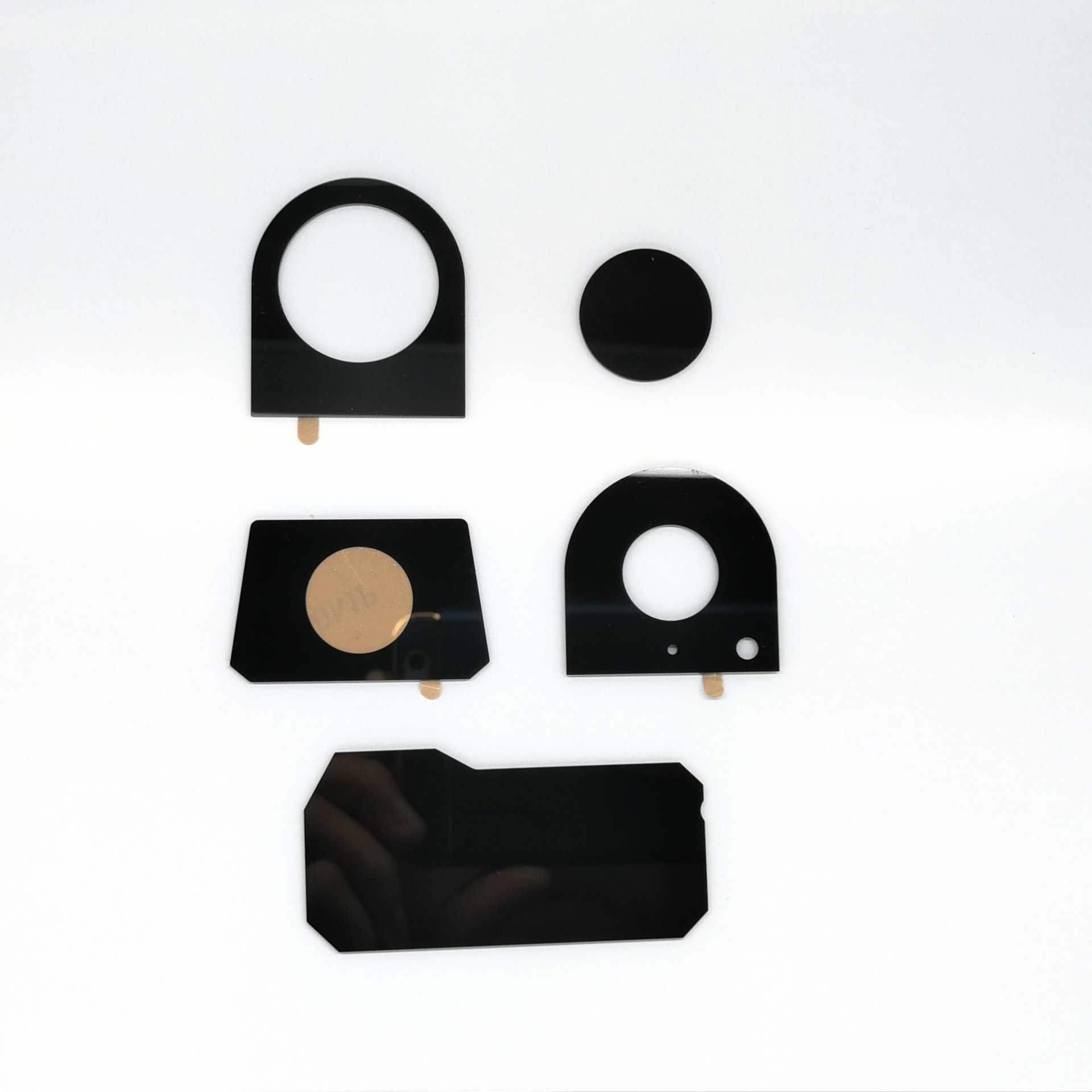 专业供应手机CD纹摄像头钢化玻璃镜片 亚克力高清玻璃镜片批发