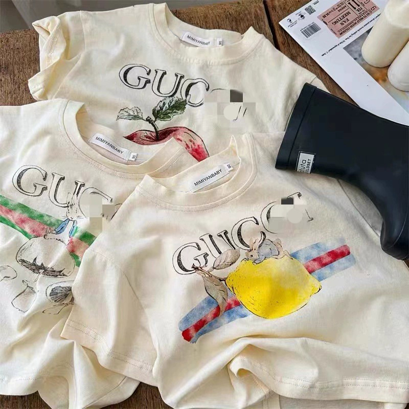 Wholesale cotton children's T-shirt cartoon printed short sleeve summer baby clothes girls half sleeve summer boys children's clothing