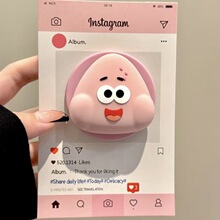 硅胶可爱立体派大星磁吸支架适用MagSafe手机吸附桌面可伸缩