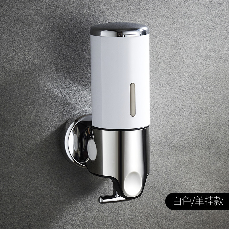 Dispensador de Jabón Manual de Pared de Plástico ABS Galvanizado para Baño y Hotel image 10