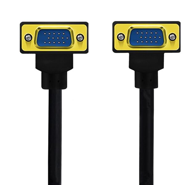 3+6 double -curved gold -plated VGA wire platform computer display…