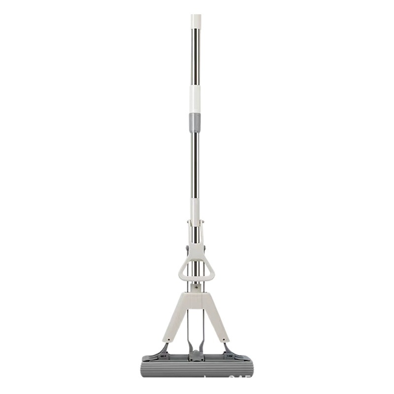 Mopa de esponja plegable para uso doméstico, lavado manos libres, plegable 28cm/38cm, herramienta absorbente para limpieza de suelos, mopa de PVA, limpieza en una sola pasada.