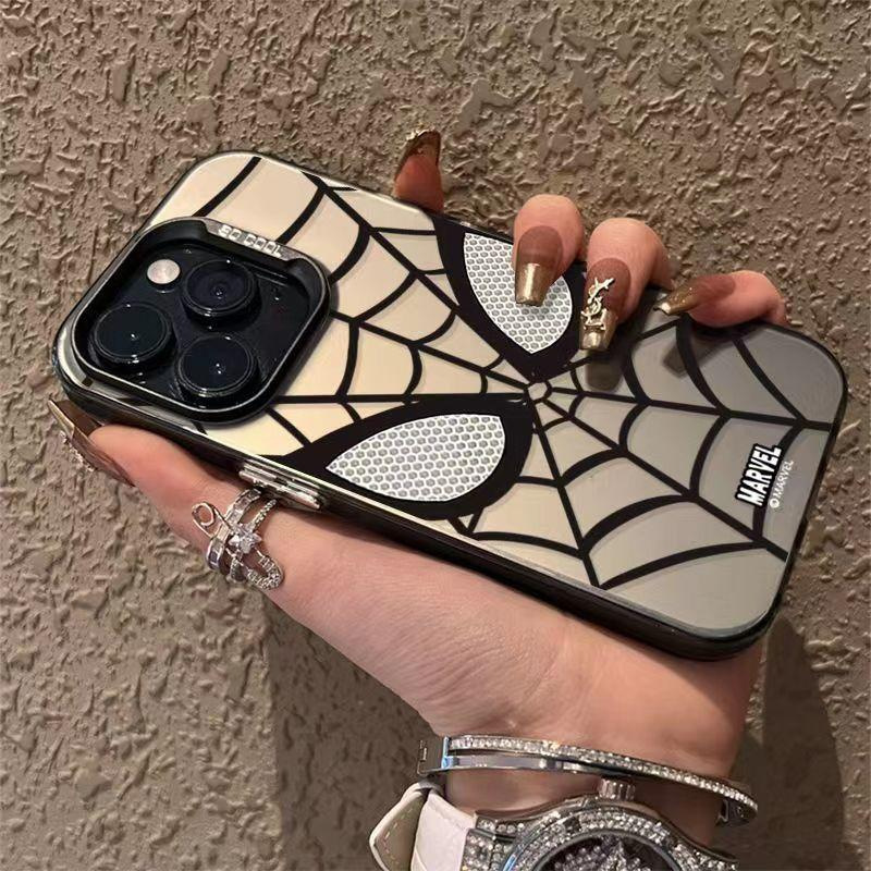 Trendy Spider-Man Case for iPhone 17, Personalized for Apple 16 Pro, Colorful Silver for 15, Matte for 13, High-End for 14