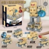 996-053B Disassembling Transformers Five-in-1 Military Robot Color Box