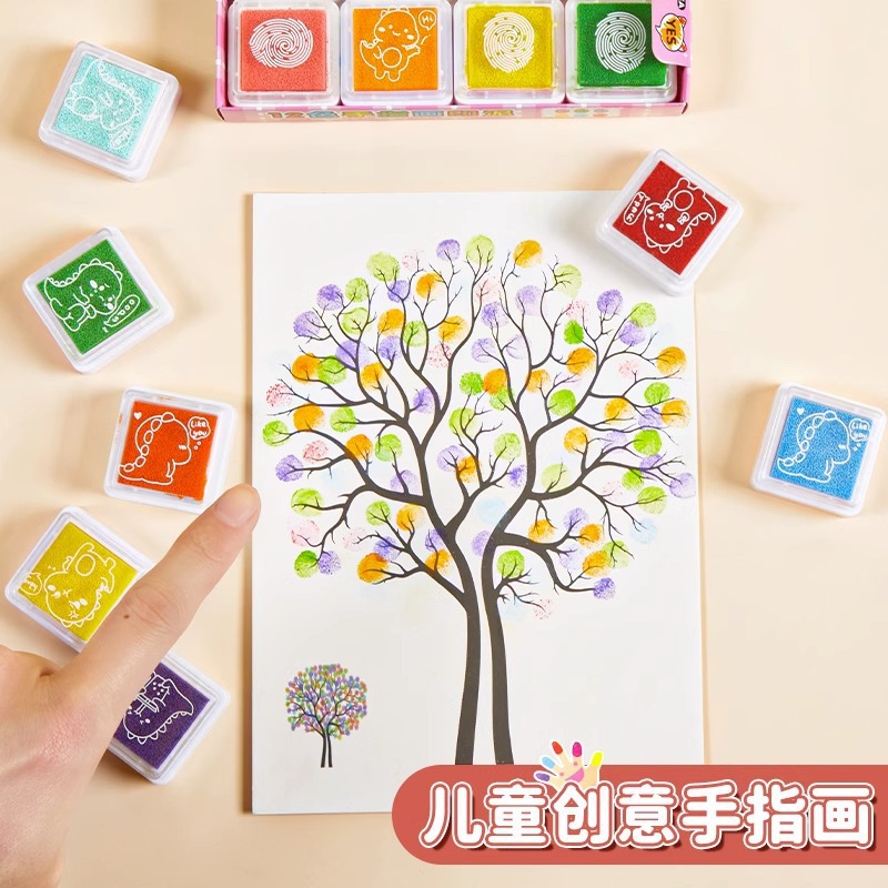 Children's ink pad for early age