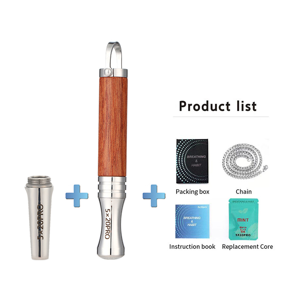 Collar de resistencia de madera maciza natural, entrenador de resistencia, alivio del estrés, alivio de la ansiedad, joyería, reemplazo de aceite esencial de frutas, núcleo de algodón