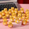 Cream white roly-poly doll, tiger, 30 pieces