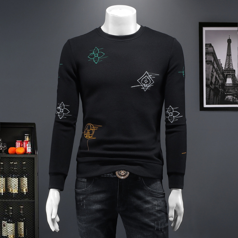 Special Offer Off Code 45 Autum New Trbottomyy Men's Round Neck Sweatshirt Bottoming Shirt Tops Clothes Special Offer Off Code 45 Autum New Trbottomyy Men's Round Neck Sweatshirt Bottoming Shirt Tops Clothes