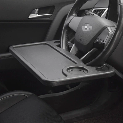 Car table board table, car laptop stand - standard-model-steering-wheel-tablet-mount-poor-load-bearing-capacity