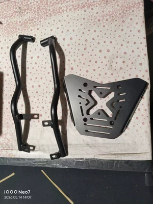 Motorcycle frame Frame Exhaust Motorcycle Side Box - mt800x-tailstockiron-black