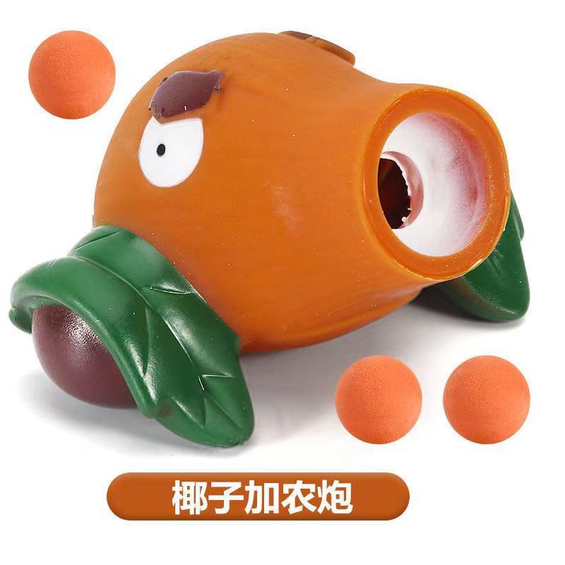 Plants vs. Zombies mecánicos genuinos a granel Gatling Pea Shooter catapulta vinilo juguete malvado dragón pequeño fantasma