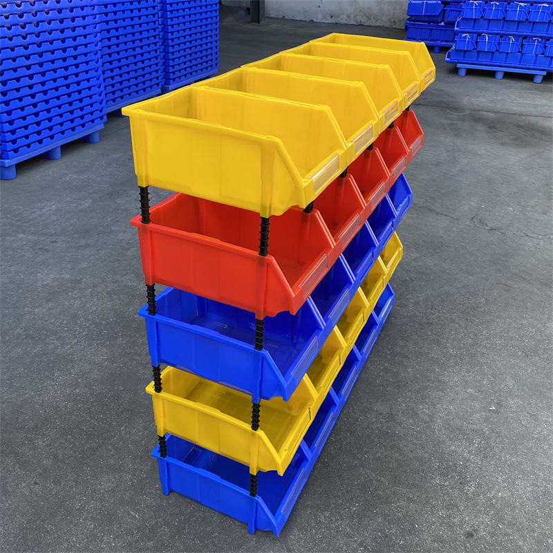 供应深圳宝安龙华电商货架盒 斜口物料盒 组立式零件盒 货架箱