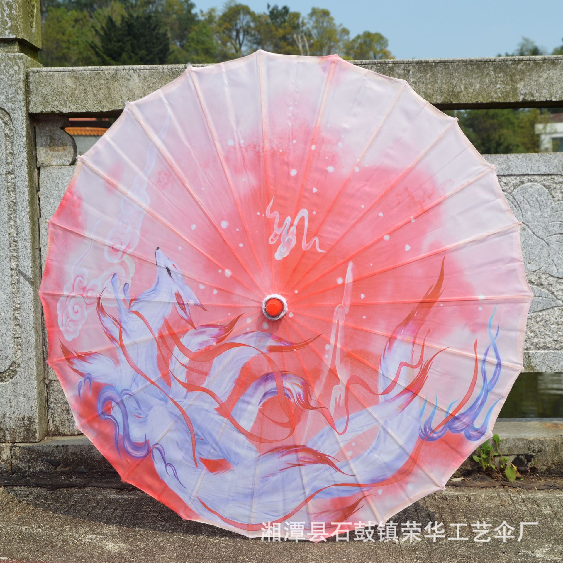 Directo de fábrica paraguas de papel aceitado techo paraguas decorativo femenino hecho a mano estilo antiguo danza hanfu paraguas de seda de estilo chino lote