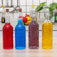 Деревянная Крышка Герметичный Клип Стеклянная Бутылка Кокса Молоко Чай Бутылка Напитка Пивная Бутылка