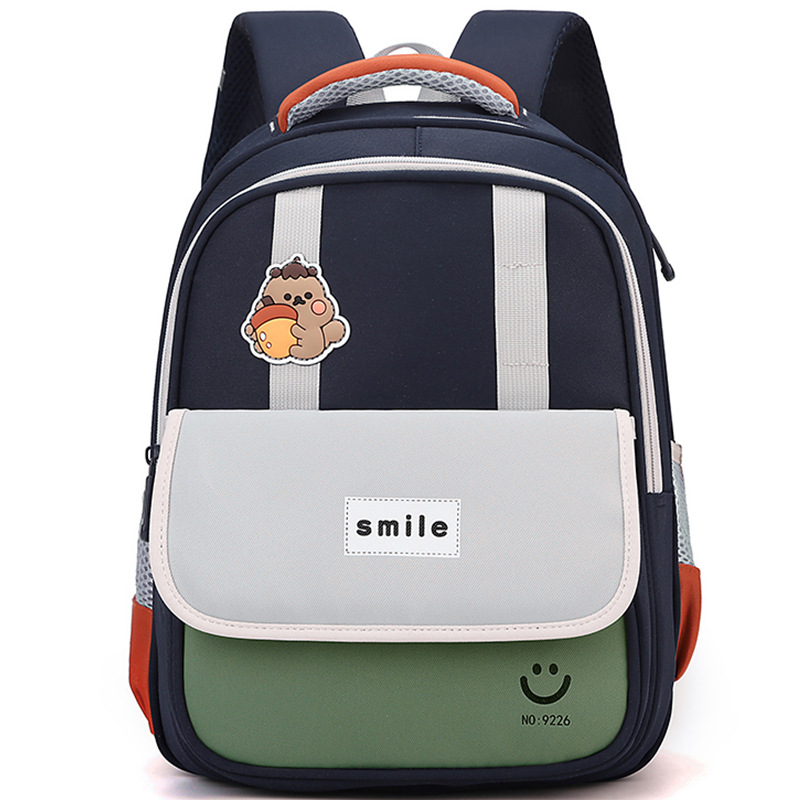 Escuela primaria mochila transpirable para niños de grado uno y dos mochilas de dibujos animados lindas mochilas para niñas