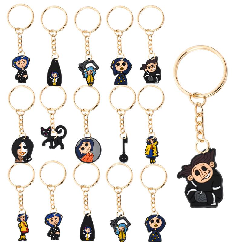 [Coraline Ghost Mom] Halloween Horror Decorative Accessories Etsy Anti-Theft Keychain