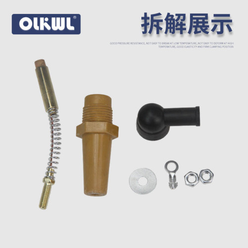 M8 pipe clutch carbon brush 8MM printing machine brush M6 copper core 6mm head printing indentation paper cutter accessories