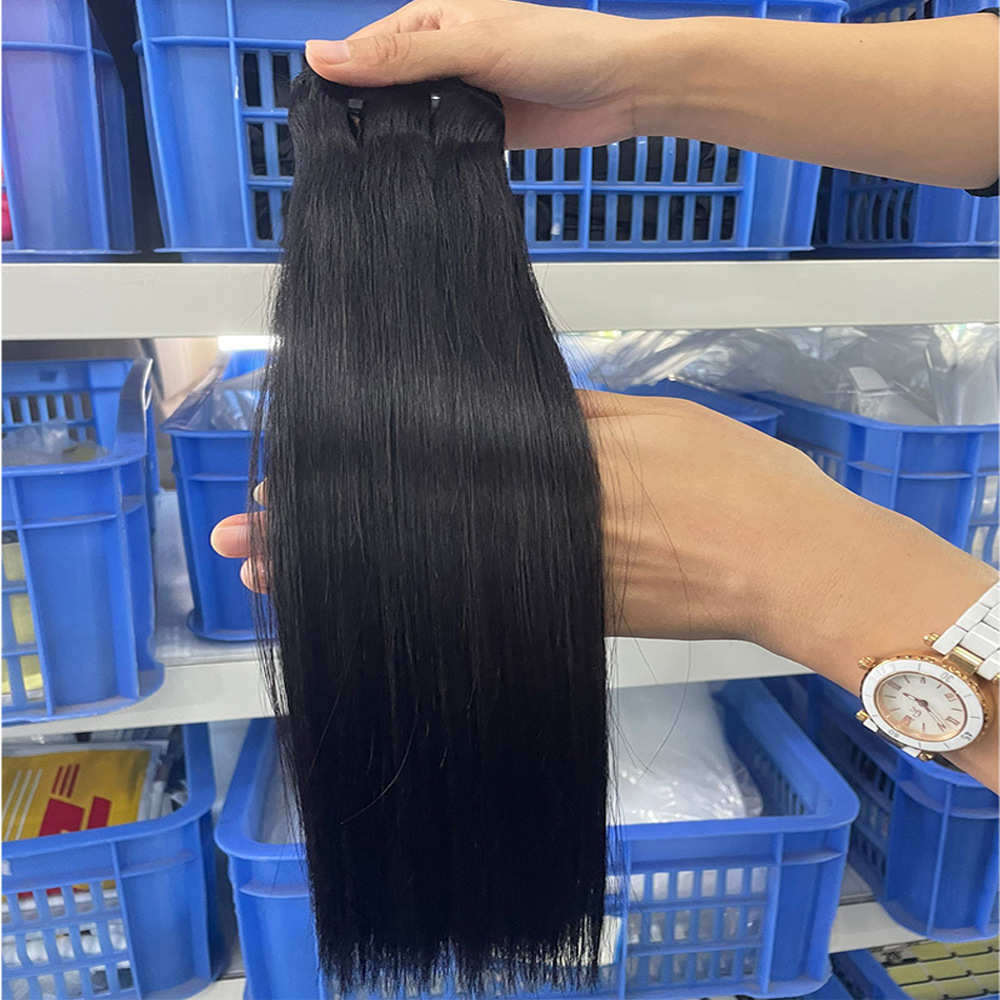 一档顺发发帘自然SDD Raw Vietnamese Bone Straight Hair Bundle