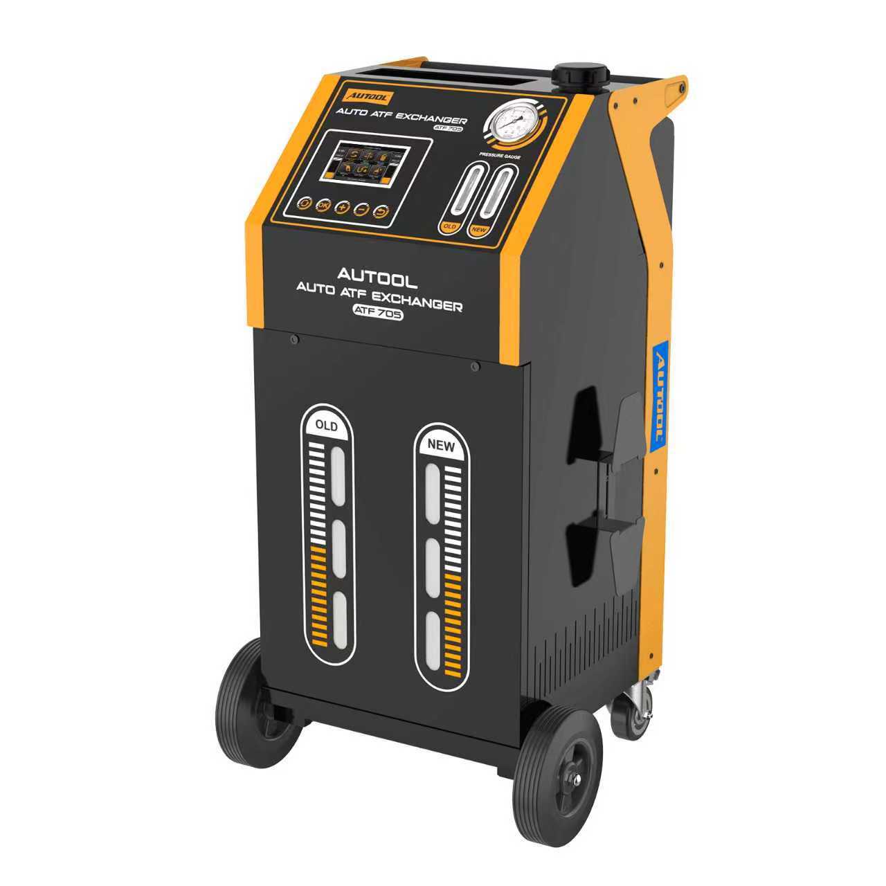 AUTOOL ATF705 auto transmisión automática de aceite de cambio de aceite máquina de reemplazo máquina de limpieza circulante conjunto de reemplazo