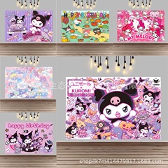 サンリオインスタイル背景布クロスボーダー外国貿易装飾布 KT 猫誕生日パーティー漫画吊り布タペストリー寮