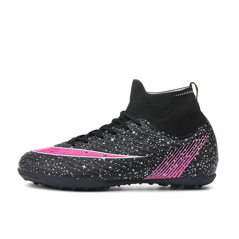 2022 nuevos zapatos de fútbol para hombres y mujeres, zapatos de fútbol de clavos largos, zapatos de fútbol de desgaste para adultos, fábrica de ventas directas