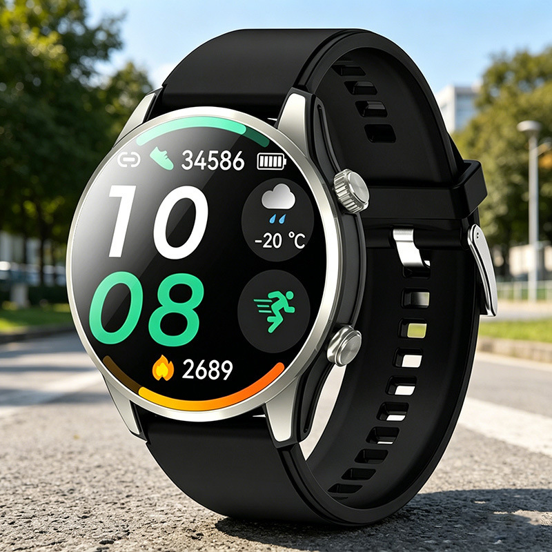 G1000 Smart Watch Beidou Gps Dual Frequency Positioning Bluetooth Call Voice Assistant Sports Watch Foreign Trade Cross-Border