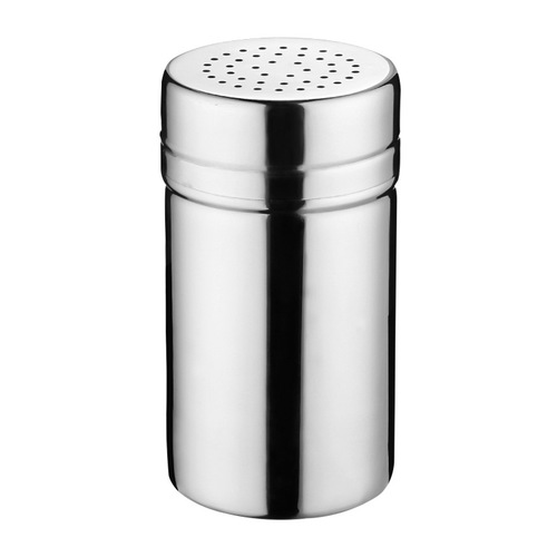 Stainless steel seasoning jar sprinkle salt pepper pepper barbecue seasoning bottle repackaged large hole ultra-fine kitchen commercial