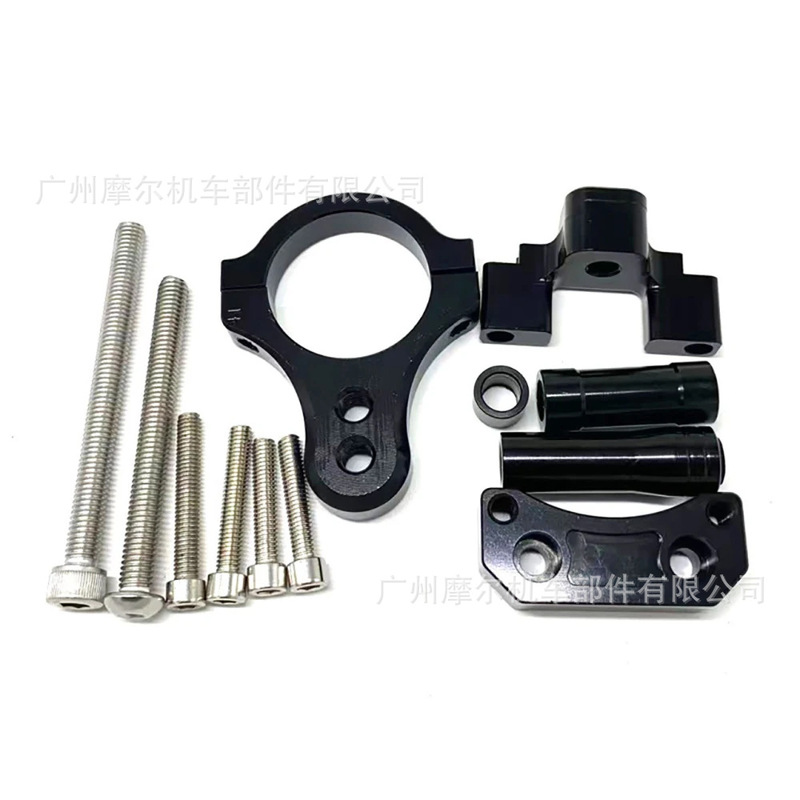 Suitable for Yamaha R3 R25 Mt03 Motorcycle Modification Parts Cnc Titanium Size Direction Damper Titanium Ruler