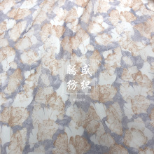 仿真丝雪纺面料 唯美气质花料 可更换底料 数码厂直销春夏印花