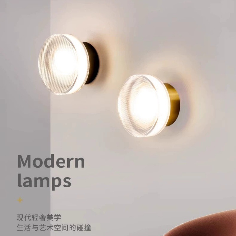 北欧简约LED创意壁灯走廊过道玄关入户楼梯灯酒店卧室床头氛围灯|undefined