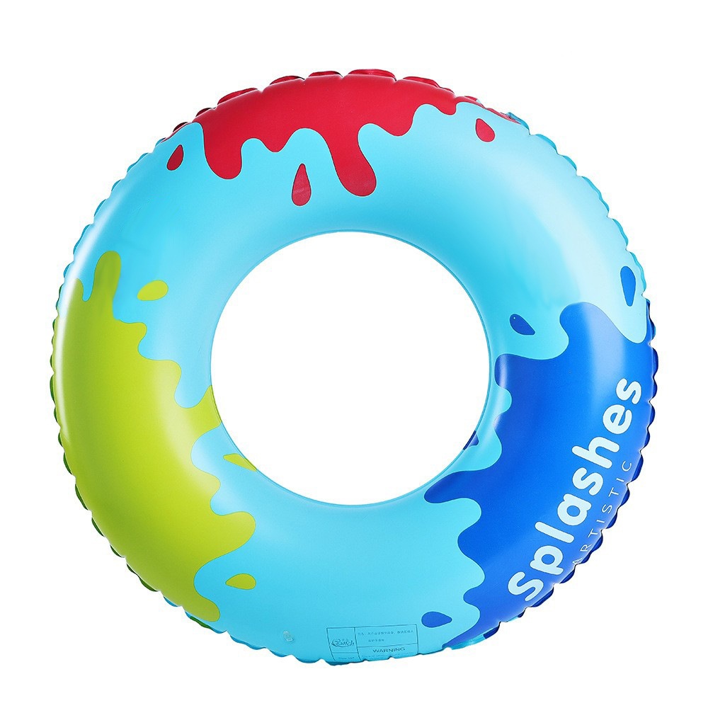 Xiaoxiao ins red inflada engrosada círculo de natación colorido círculo de brazo adulto para aumentar el círculo flotante para hombres y mujeres gordos