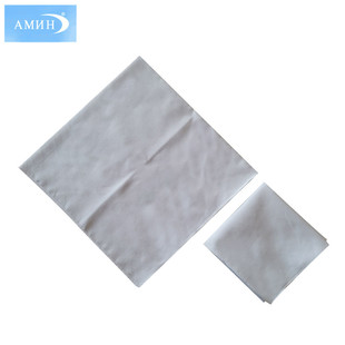 Factory wholesale 56cm square cotton white tie-dyed square scarf Children DIY painting handkerchief can be printed logo